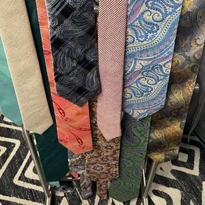Lot of ties and lots of ties